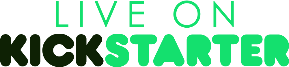 Kickstarter Logo Png - Live On Kickstarter (1000x246), Png Download