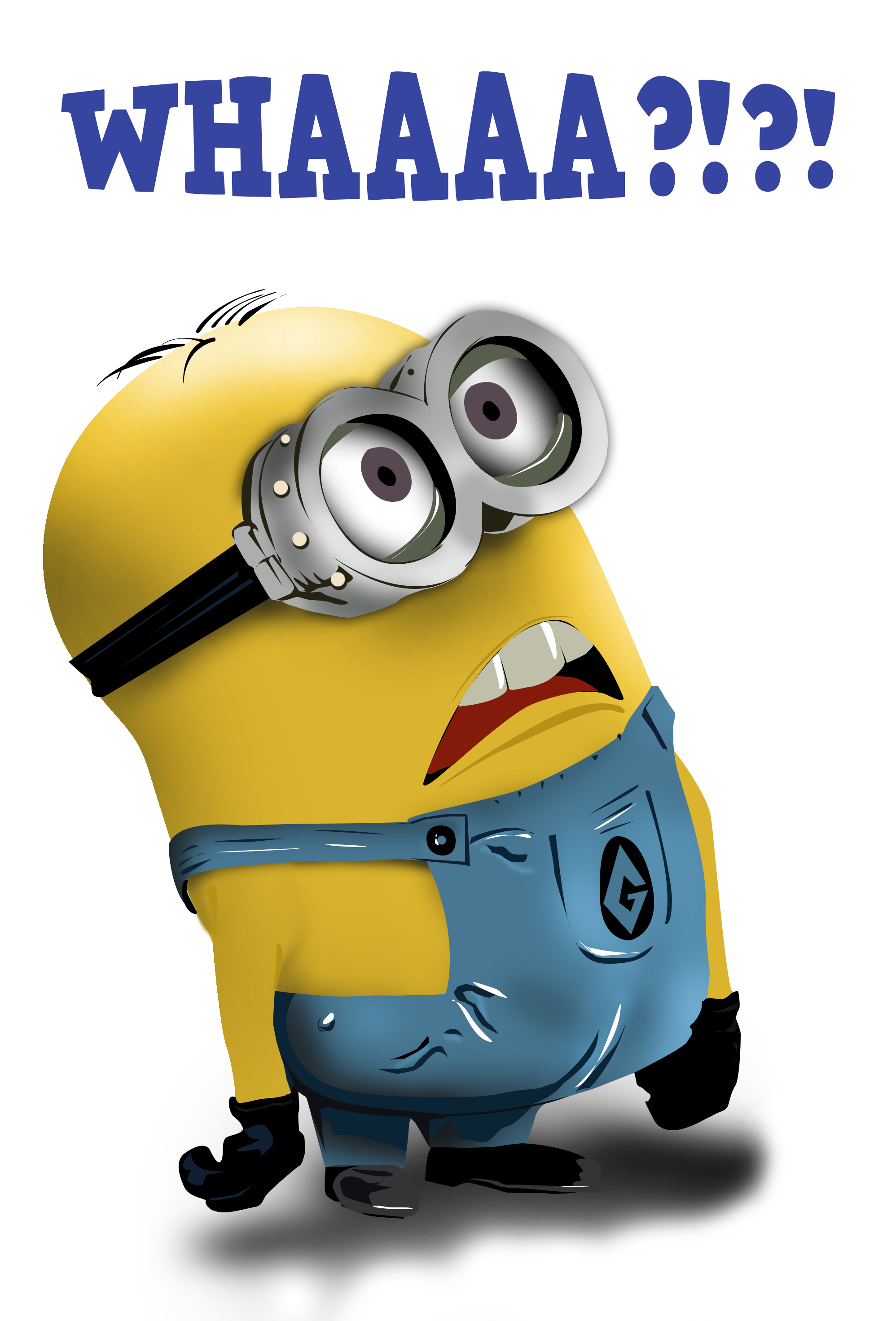 Download Minions Transparent Confused - Minion Don T Understand PNG Image  with No Background - PNGkey.com