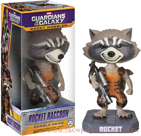 Funko Marvel Guardians Of The Galaxy Rocket Raccoon - Funko Guardians Of The Galaxy - Rocket Raccoon (450x433), Png Download