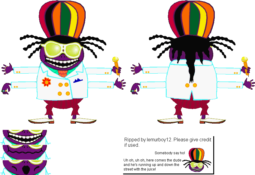 Click For Full Sized Image Mc King Kong Mushi - Parappa Mc King Kong Mushi (855x600), Png Download