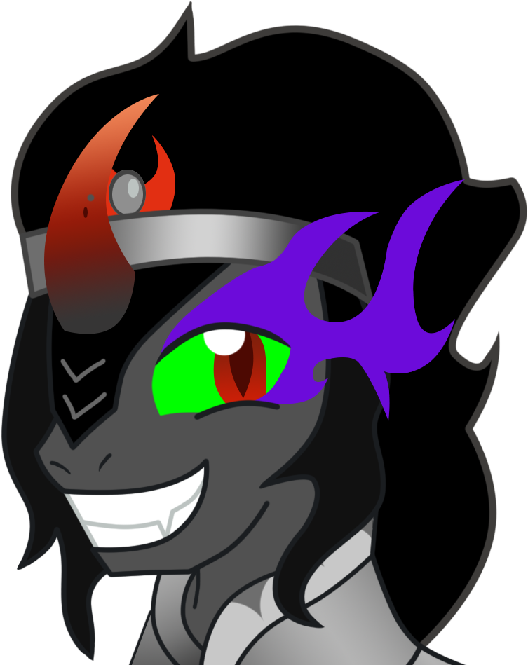 Ms Luna, Birthday Post, Bust, Coloring, Face, King - King Sombra (962x957), Png Download