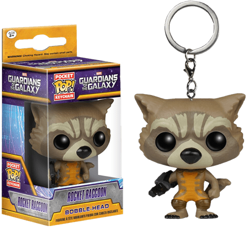 Guardians Of The Galaxy - Funko Pop Groot Keychain (600x600), Png Download