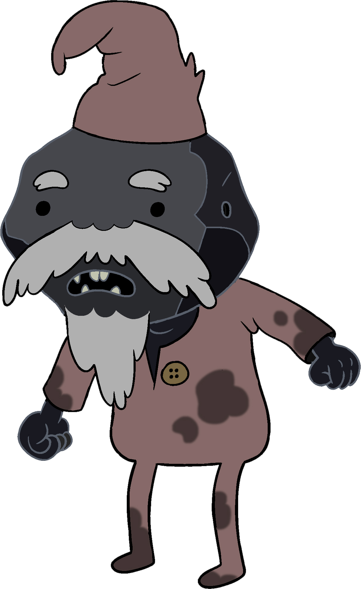 Adventure Clipart Adventure Man - Coal Man Adventure Time (1203x1962), Png Download