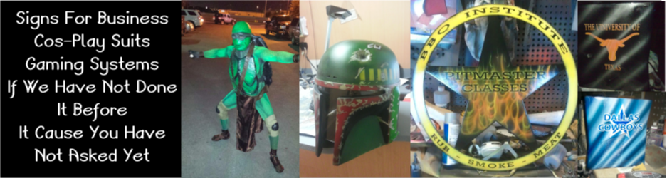 Alteredair Custom Airbrushing And Graphics - Action Figure (937x254), Png Download