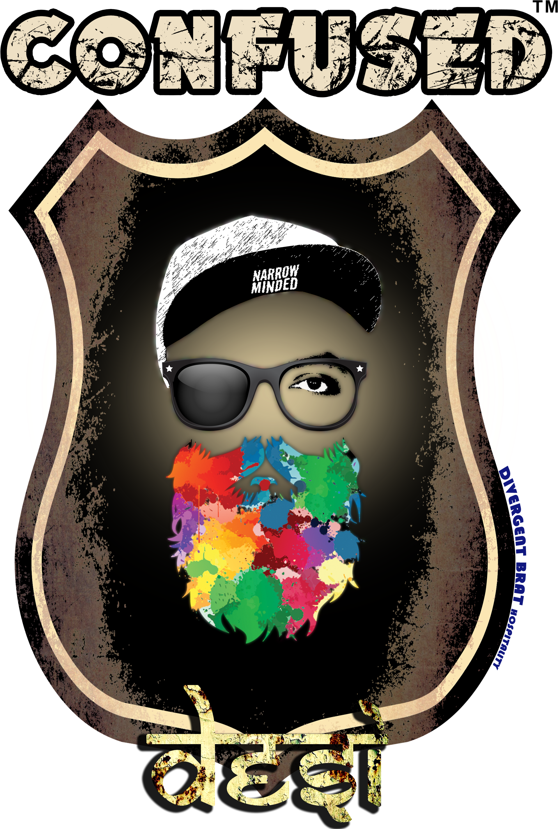 Confused Desi (2000x2880), Png Download