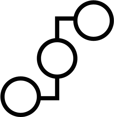 Connected Circles Vector - Connected Circles (400x400), Png Download