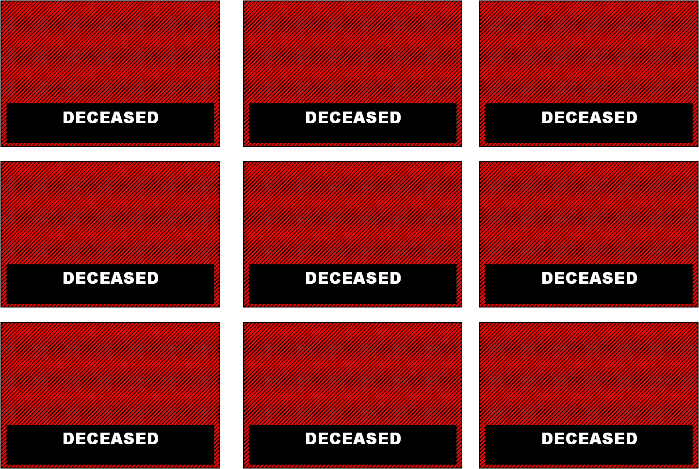 Deceased Badges - Graphic Design (1441x967), Png Download