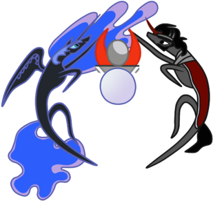 King Sombra And Nightmare Moon Download - King Sombra (400x400), Png Download