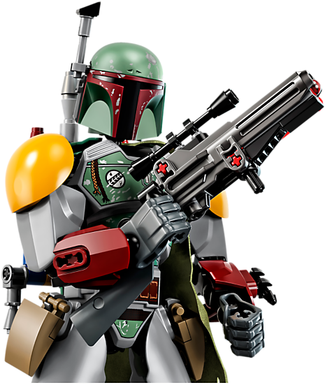 Boba Fett™ - Boba Fett Buildable Figure (800x600), Png Download