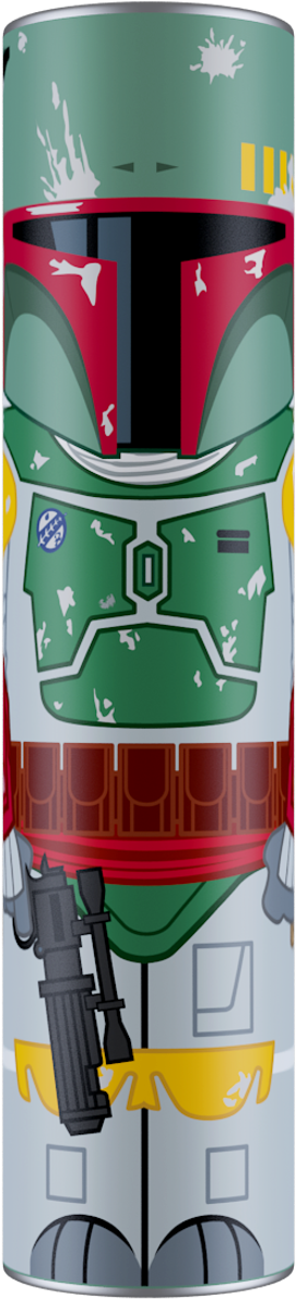 Boba Fett Star Wars Mimopowertube 2600mah Portable - Boba Fett Mpt2 2600mah (1200x1200), Png Download