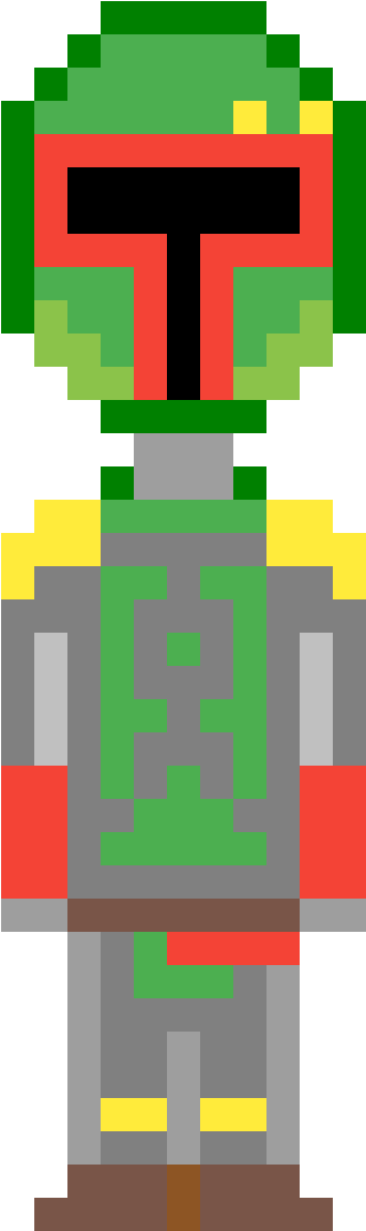 Boba Fett Sprite - Illustration (1200x1200), Png Download