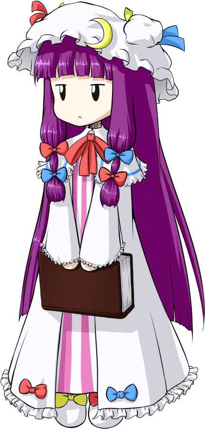 Library Drawing Patchouli - Eye (608x900), Png Download