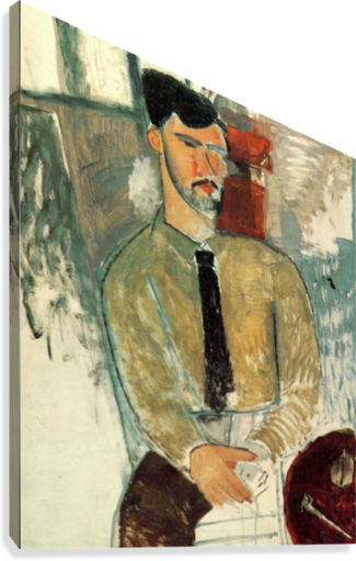 Henri Laurens Canvas Print - Modigliani Henri Laurens (325x511), Png Download