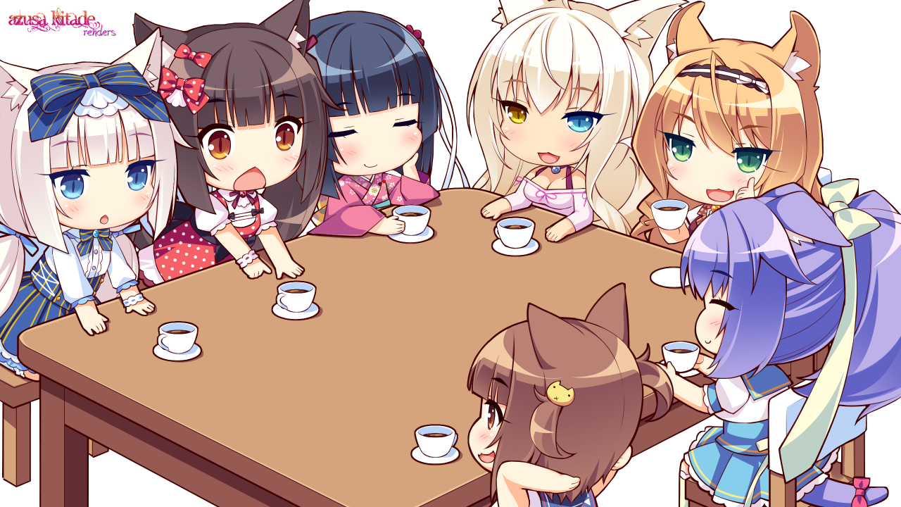 [png] Sayori - Nekopara Vol0 (1280x720), Png Download