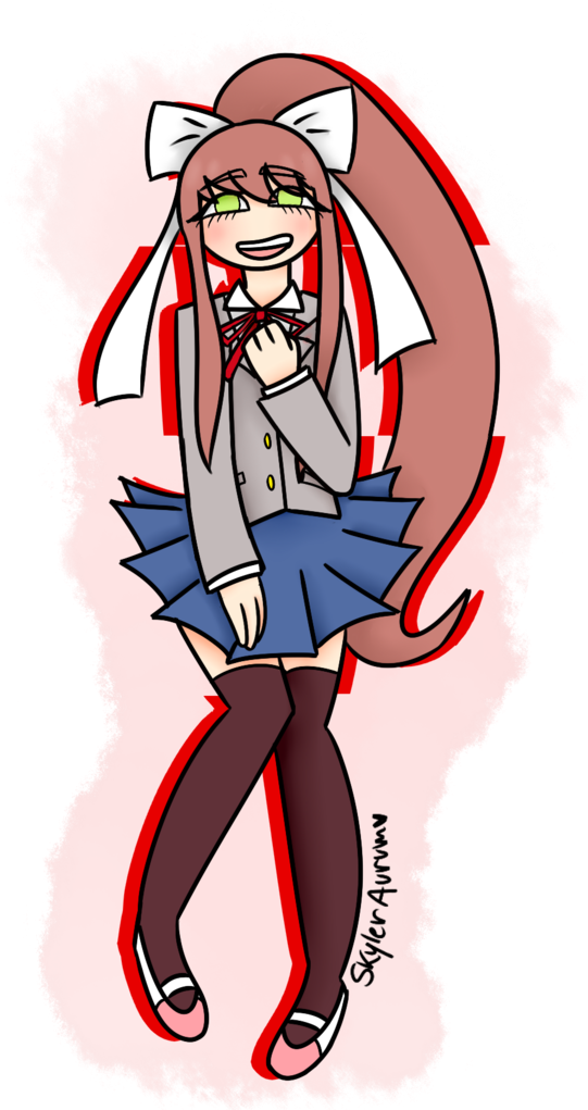 I Really Wanted To Draw The Four Of Them So I Did Yuri - Cartoon (600x1020), Png Download