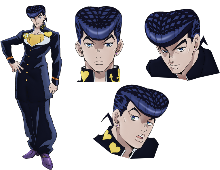 Https - //rei - Animecharactersdatabase - Com/uploads/chars/8148- - Josuke Higashikata Png (800x620), Png Download
