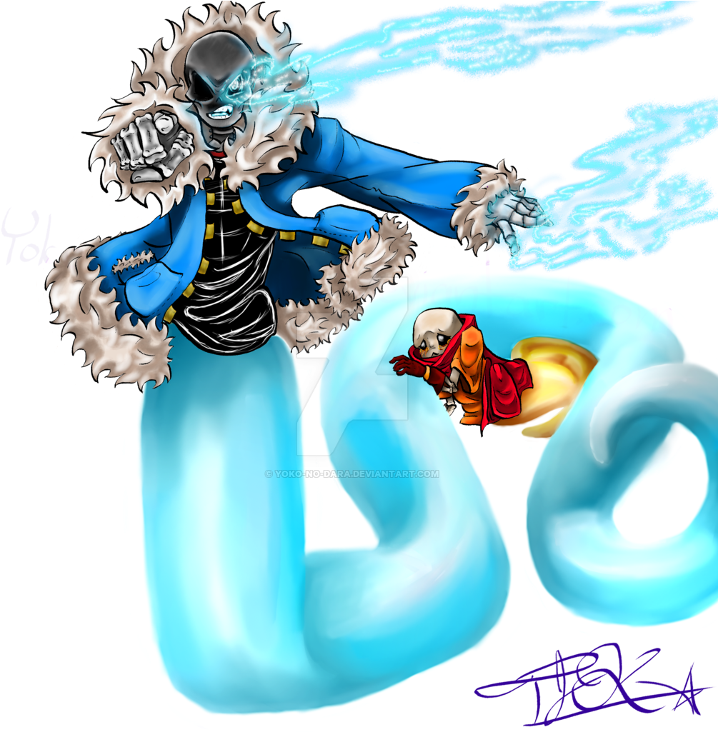 Yay For More Undertale Behold Sans And Papyrus~ But - Naga Sans X Reader (1024x1024), Png Download