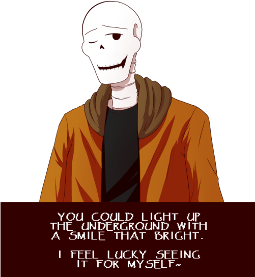 Undertale Encouragement (500x633), Png Download