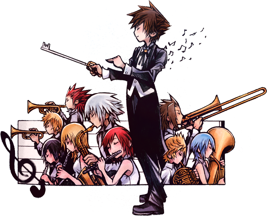 This Orchestra Must Have A Lot Of Emotional Pieces - Kingdom Hearts Orchestra World Tour (856x694), Png Download