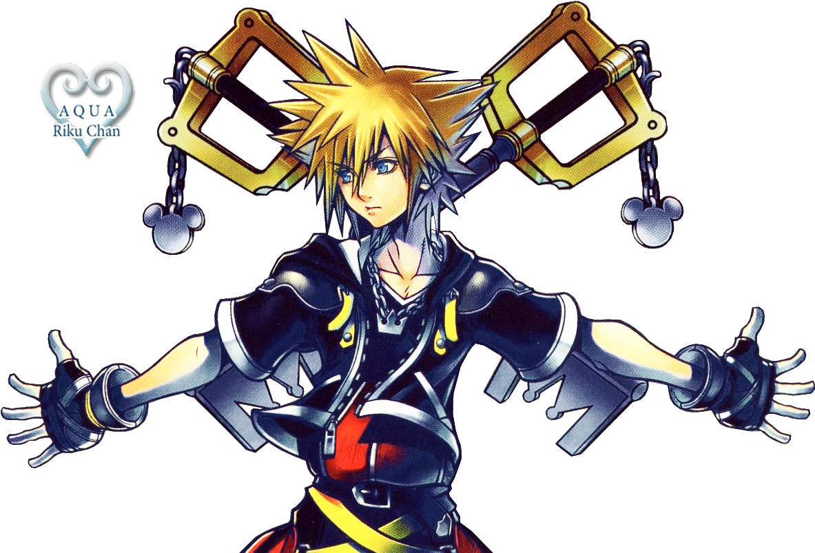 Sora Images Sora Render Hd Wallpaper And Background - Kingdom Hearts Sora Character Design (1253x808), Png Download