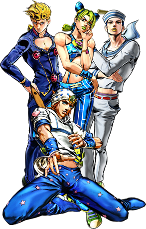 Jojo No Kimyo Na Boken © Hirohiko Araki 1987-2017 - Josuke Eyes Of Heaven (293x459), Png Download