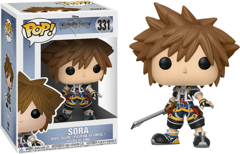 Sora Funko Pop Vinyl Figure - Funko Pop Sora Kingdom Hearts (774x498), Png Download