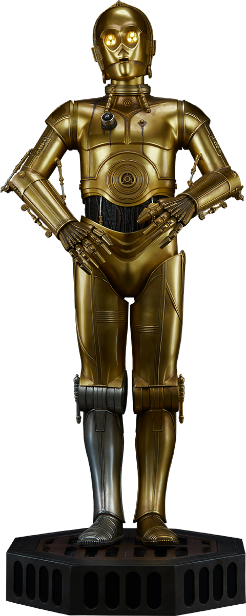 C-3po Legendary Scale™ Figure - C-3po (480x1203), Png Download