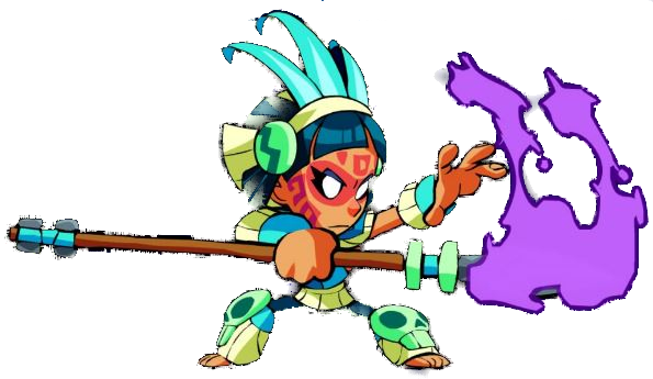 Queen Nai 1 - Brawlhalla (595x345), Png Download