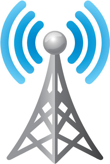 Radio Tower - Internet Service Provider Png (400x580), Png Download