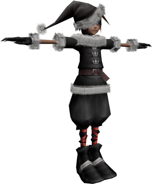 Download Zip Archive - Sora Christmas Town (750x650), Png Download