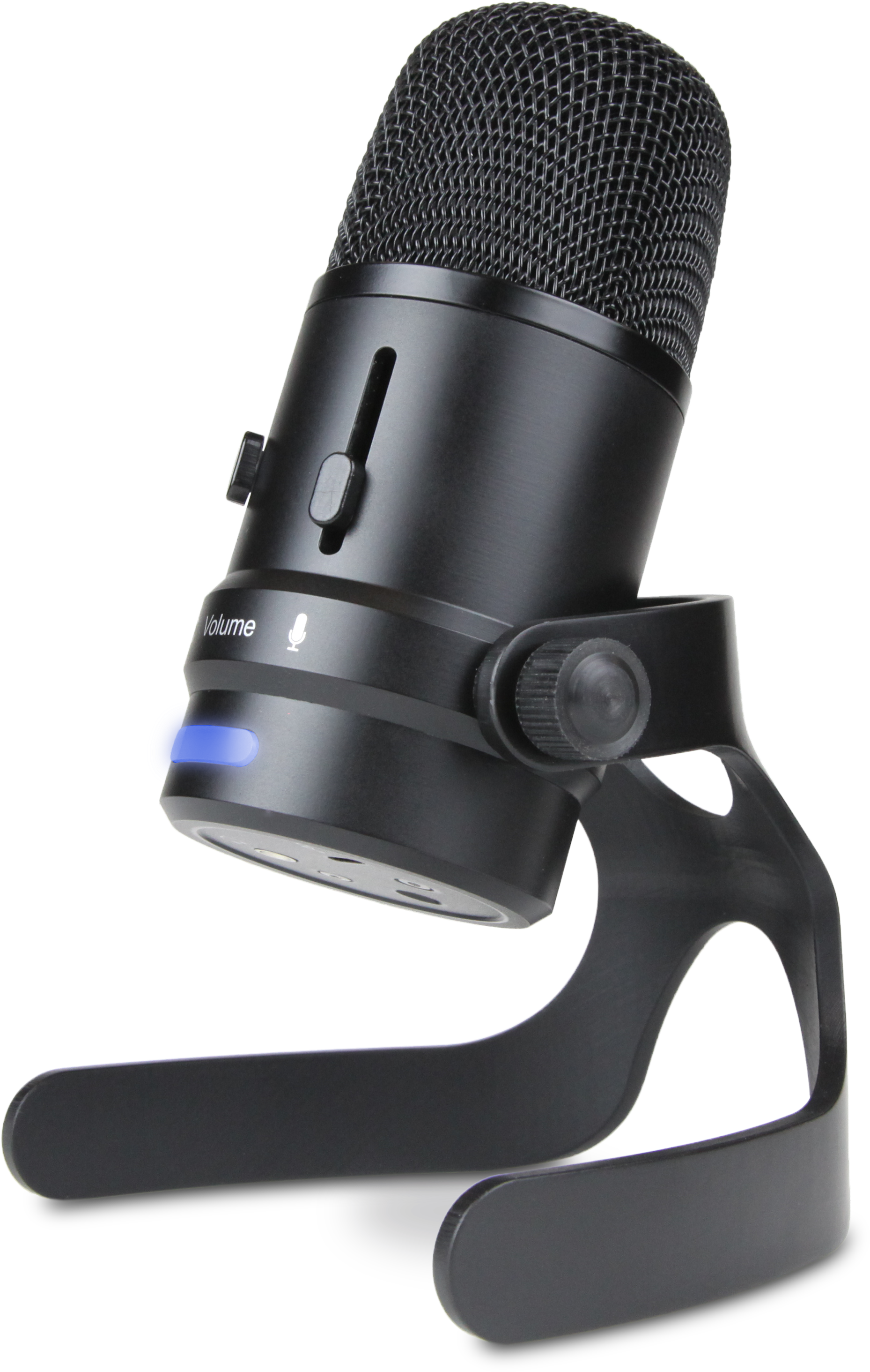 Svg Rainier Usb Professional Recording Mic Hires Photo - Maroo Rainier Pro Microphone Black - Cyber Acoustics (5616x3744), Png Download