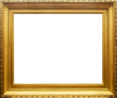 Gold Frame Psd - Classy Frame Png (400x333), Png Download