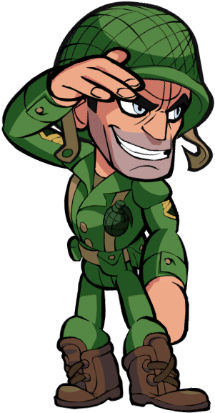 17 May - Brawlhalla Salute Taunt (433x702), Png Download