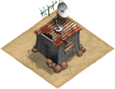 Radio Tower Lv1 - House (436x339), Png Download
