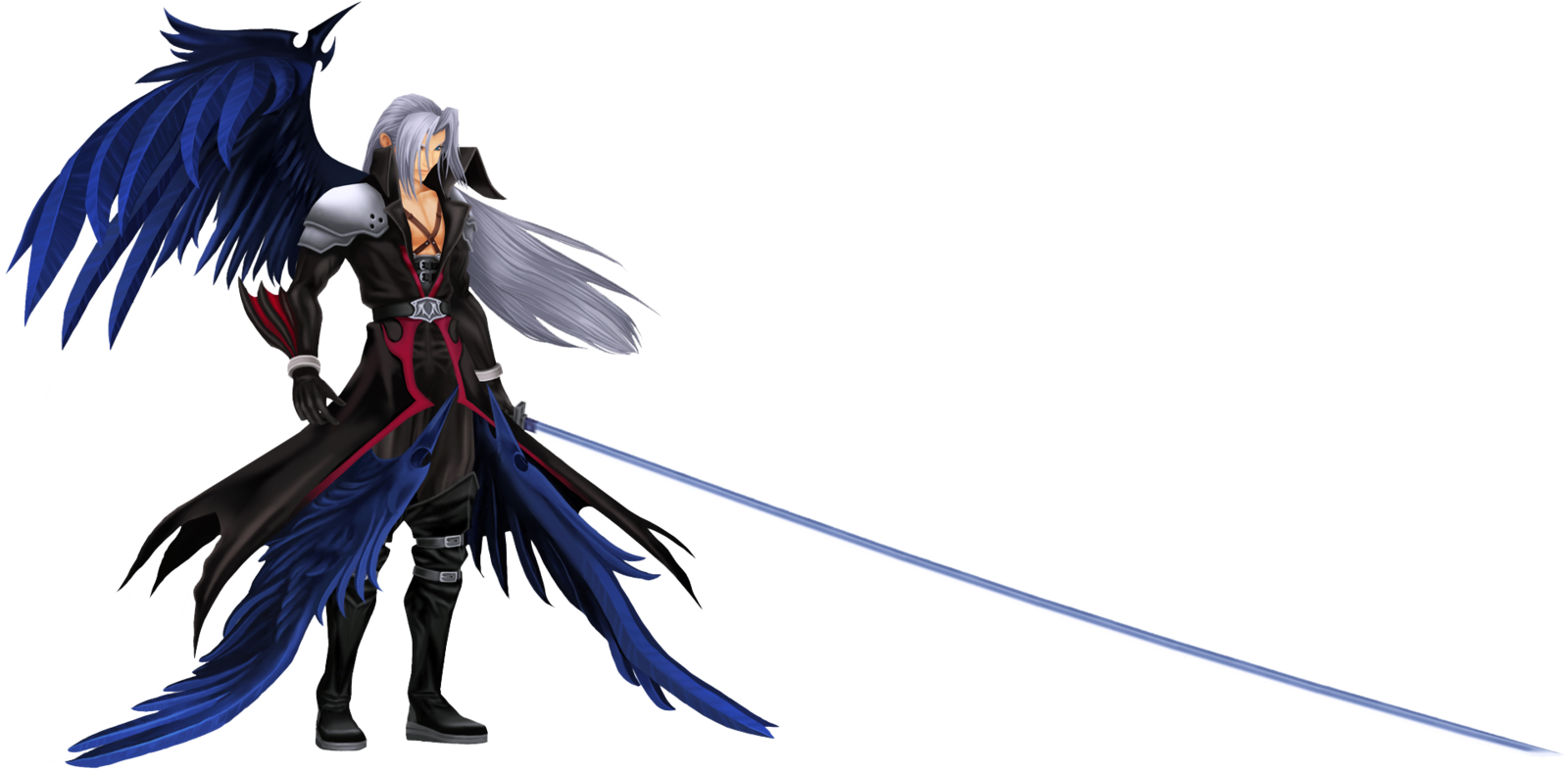 Shadow-sora - Sephiroth Kingdom Hearts (1600x787), Png Download