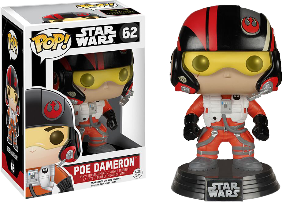 Poe - Funko Pop Star Wars Poe Dameron (922x662), Png Download