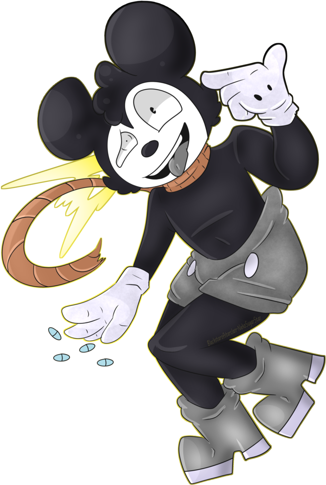 Suicide Mouse By Nekosugarstar On Deviantart - Neko Sugar Star Slendytubbies Ron (794x1006), Png Download