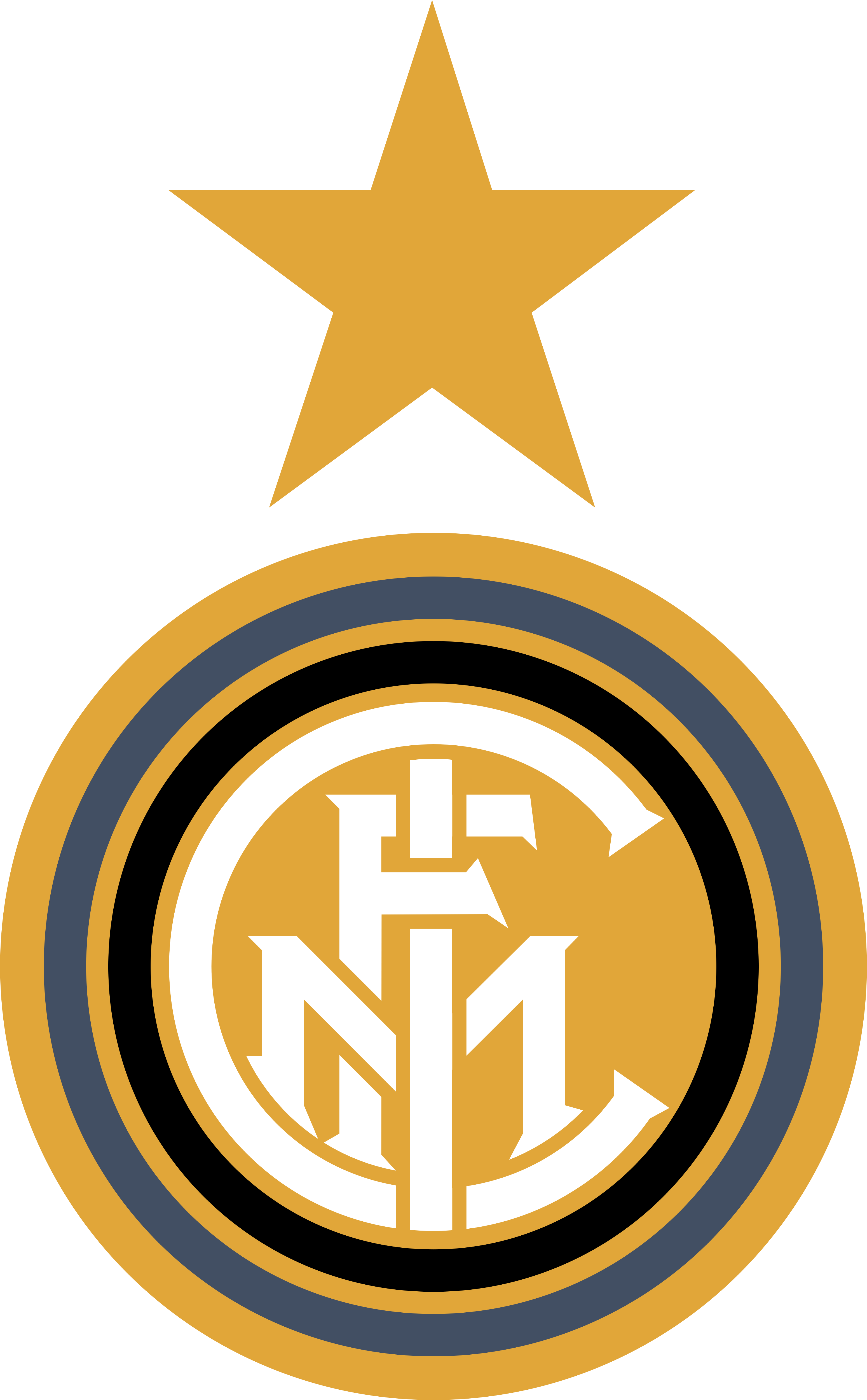 Logo Inter Milan Png (3098x5000), Png Download