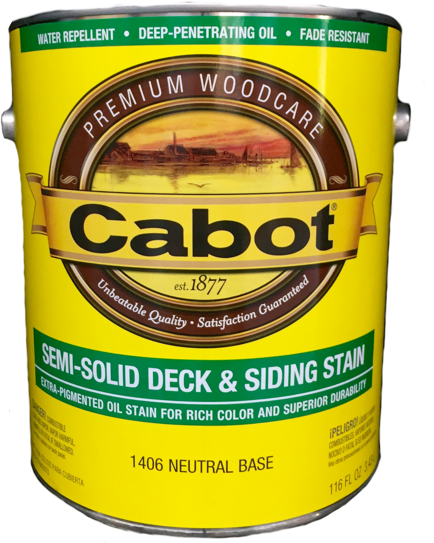 Untitled11 - Cabot 17406 1g Neutral Base Semi Solid Deck & Siding (1773x2048), Png Download