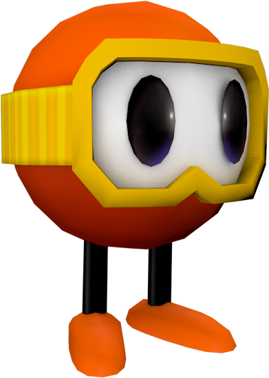 Download Zip Archive - Pac Man World Rally Pooka (750x650), Png Download