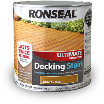 Ultimate Protection Decking Stain - Ronseal Ultimate Protection Decking Stain (445x445), Png Download