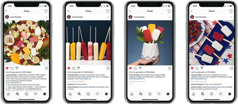 Solero Frozen Fruit Bars (1000x453), Png Download