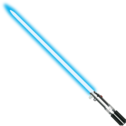 Luke Skywalker I - Anakin Skywalker Lightsaber Png (500x500), Png Download