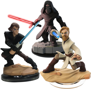 Pack Disney Infinity Star Wars Figures - Disney Infinity Star Wars (368x368), Png Download