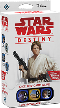 Luke Skywalker Starter Set - Star Wars Destiny - Luke Skywalker Starter Set (610x610), Png Download