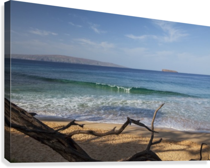 View Of Kahoolawe And Molokini Islands From Little - Mākena State Park (429x343), Png Download