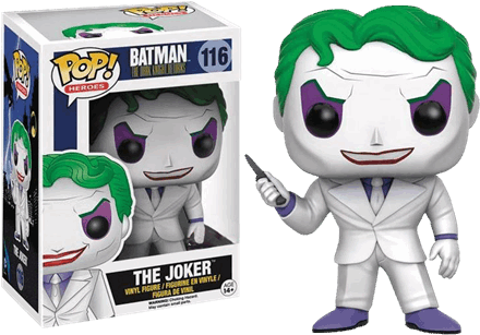 The Dark Knight Rises - Funko Pop Joker Dark Knight Returns (600x600), Png Download