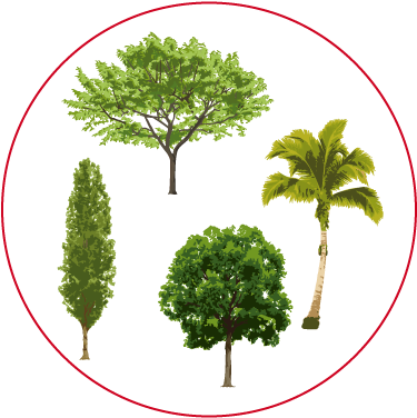 Conjunto-arboles - Misfits (400x400), Png Download