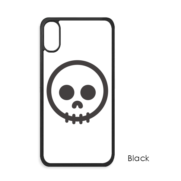 Circle Skeleton Chat Emoji For Iphone X Cases Phonecase - Mobile Phone Case (600x600), Png Download