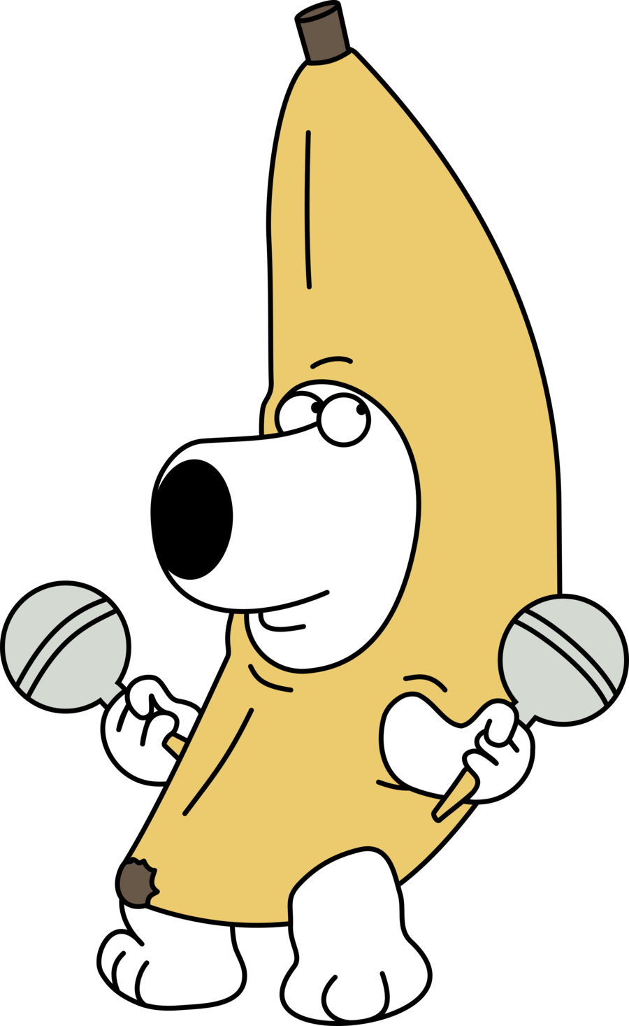 Peanut Butter Jelly Time By Ggrock70-d4fixty - Brian Griffin Peanut Butter Jelly Time (900x1467), Png Download